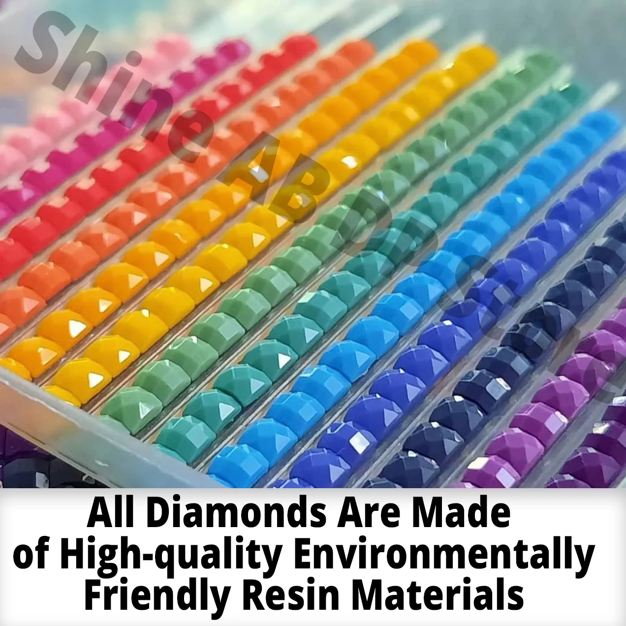 Resin AB Fairy Dust 5D DIY Diamond Embroidery Cross New Arrival Mosaic Shoe Landscape Kits Art Flower Painting Hat Handicraft - Image 2