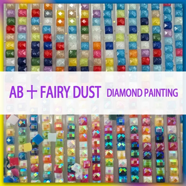 Resin AB Fairy Dust 5D DIY Diamond Embroidery Cross New Arrival Mosaic Shoe Landscape Kits Art Flower Painting Hat Handicraft - Image 3